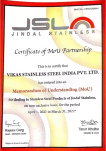 Jindal Stainless Steel Partnerships & Awards